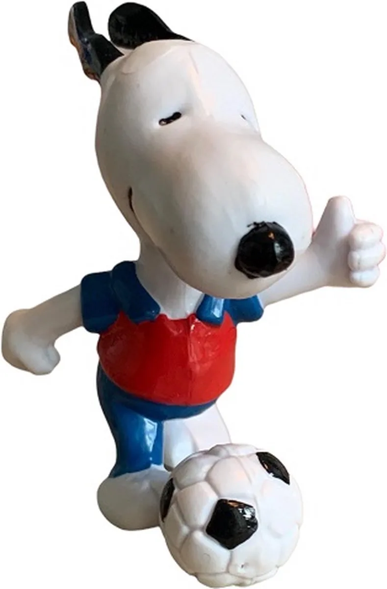 Peanuts - snoopy de voetballer - speelfiguur - 6 cm - schleich. von Schleich in Voetbal – Produktfoto