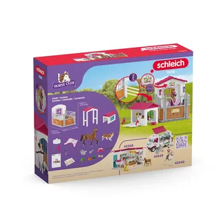 Box avec Jument Hanovrien et Berger Australien de Schleich – photo du produit 4 sur 4