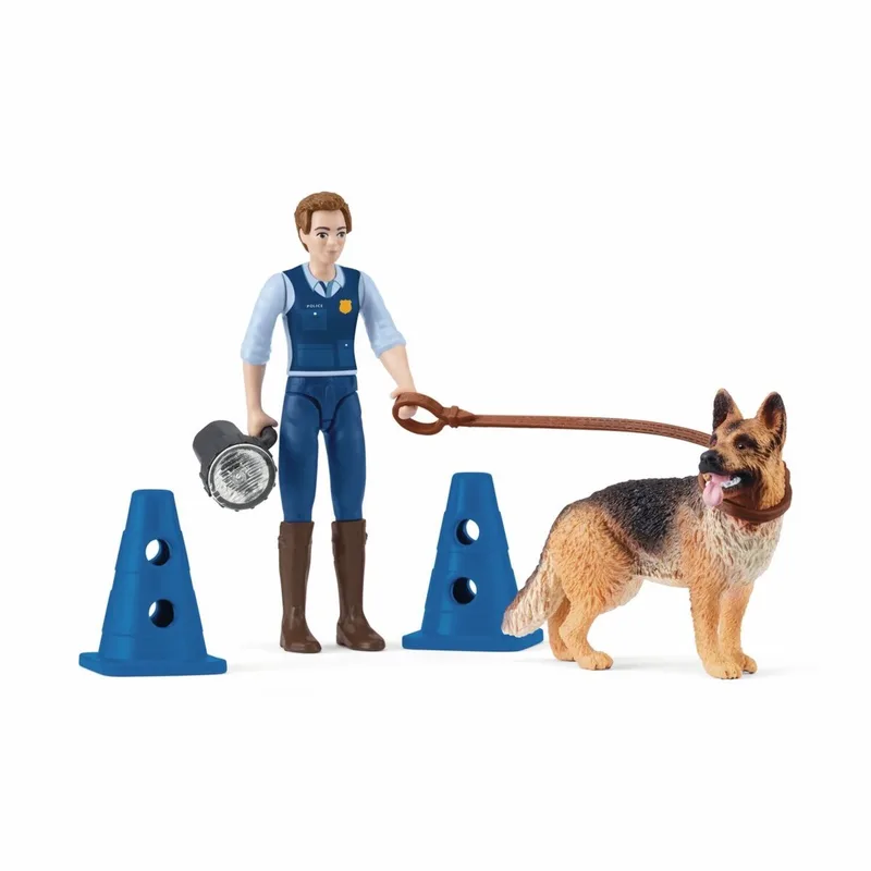 Police Operation - Speelset met Politiefiguren von Schleich in Meerkleurig – Produktfoto