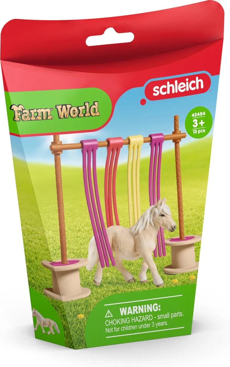 Pony curtain obstacle (42484) by Schleich in Multi colour – product photo