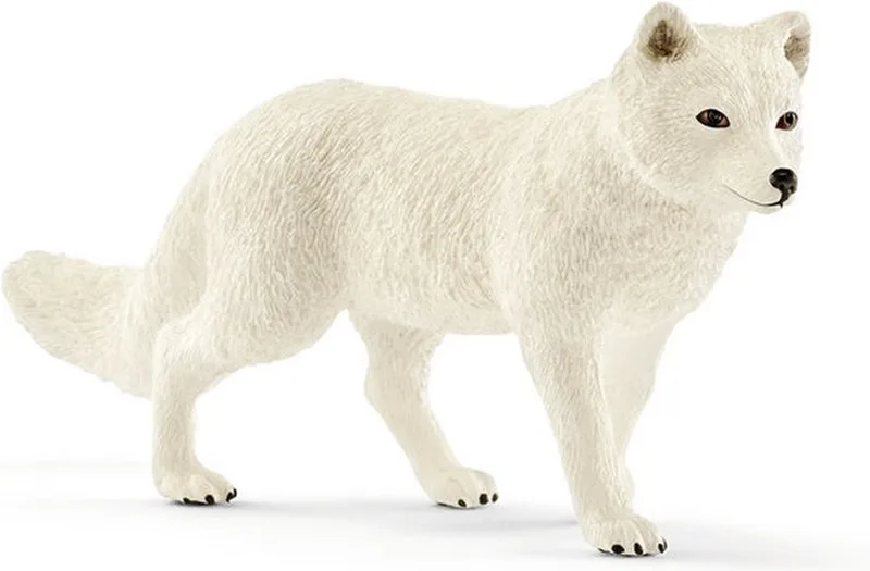 Poolvos - Schleich dieren - Speelfiguurtje - 17024 von Schleich in Wit – Produktfoto
