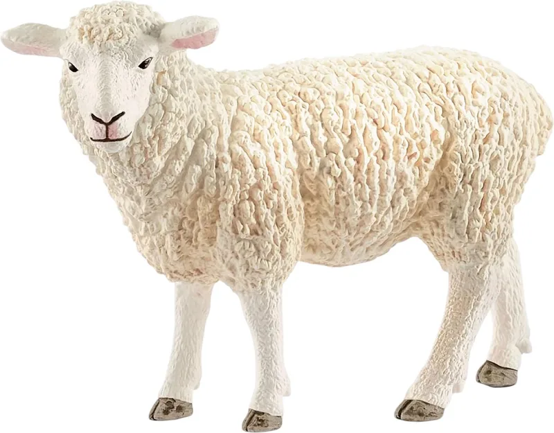 Schaap Schleich - 9 cm - Schleich dieren - 17075 von Schleich in Grijs – Produktfoto