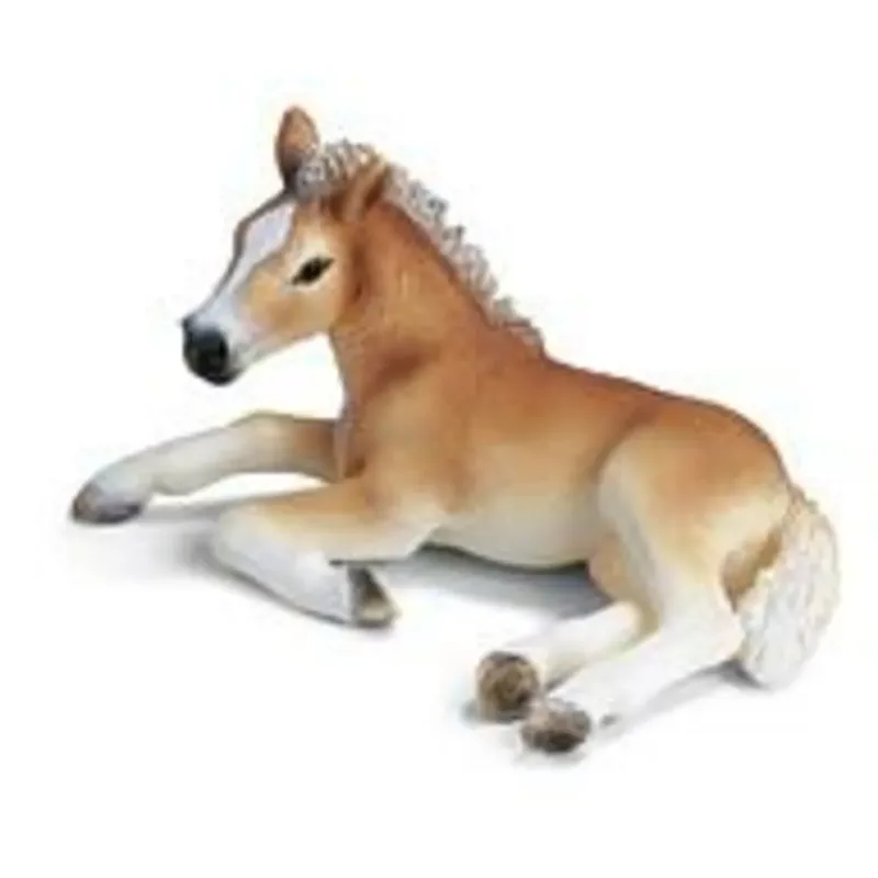 schleich® 13292 HORSE CLUB Haflinger Fohlen, liegend by Schleich – product photo
