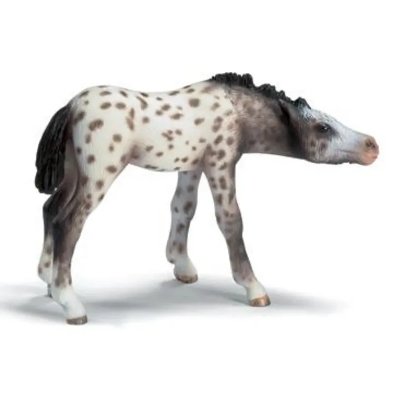 schleich® 13619 HORSE CLUB Knabstrupper Fohlen, saugend by Schleich – product photo