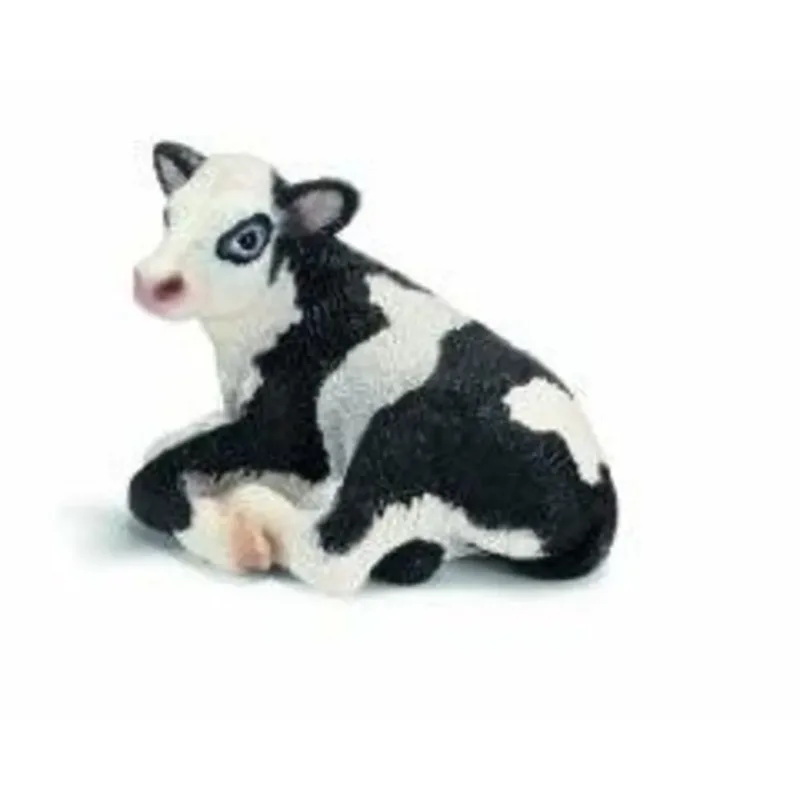 schleich® 13639 Kalb Schwarzbunt, liegend van Schleich – productfoto