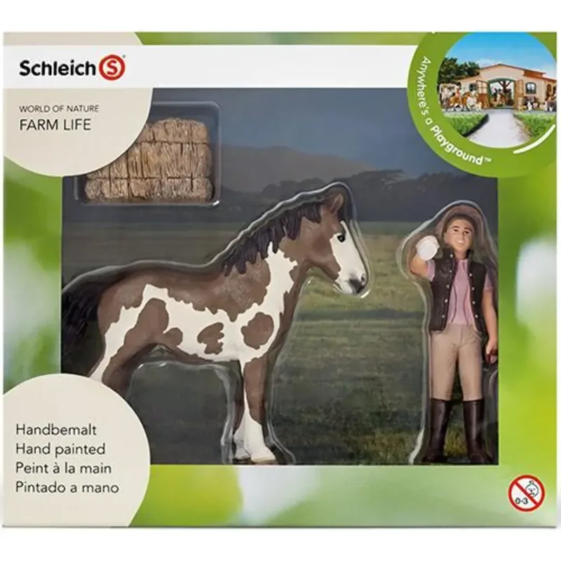 schleich® 21028 MiniPlayset Fohlenpflegeset by Schleich – product photo