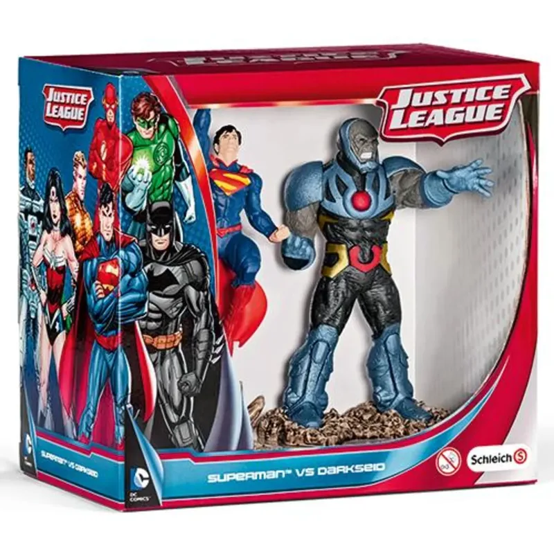 schleich® 22509 Scenery Pack Superman vs Darkseid van Schleich – productfoto