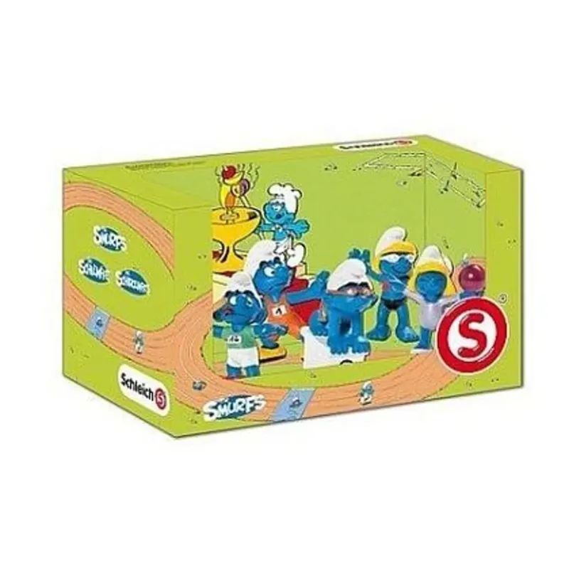 schleich® 41311 DIE SCHLÜMPFE™ Sporty Smurfs Schlümpfe Olympia de Schleich – photo du produit
