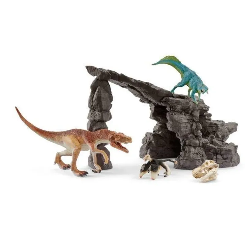 schleich® 41461 DINOSAURS Dinoset mit Höhle fra Schleich – produktbillede