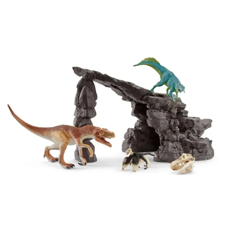 schleich® 41461 DINOSAURS Dinoset mit Höhle fra Schleich – produktbillede