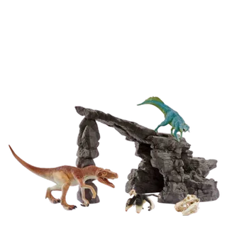 schleich® 41461 DINOSAURS Dinoset mit Höhle fra Schleich – produktbillede 2 af 2