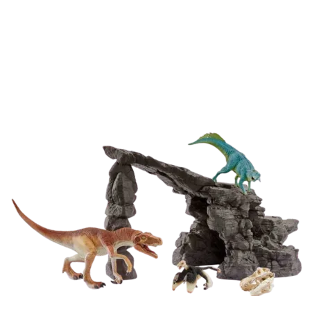 schleich® 41461 DINOSAURS Dinoset mit Höhle fra Schleich – produktbillede 2 af 2