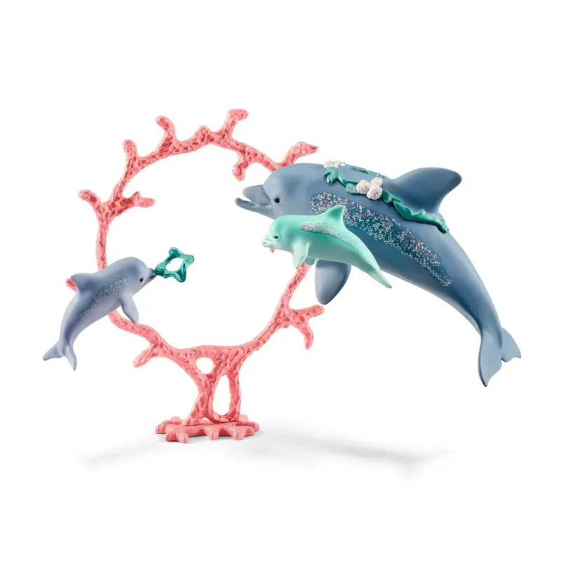 schleich® 41463 BAYALA® DelfinMama mit Babies fra Schleich – produktbillede