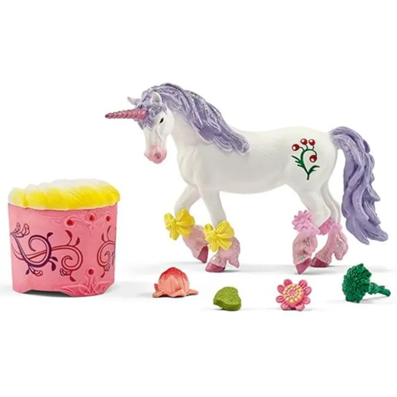 schleich® 42173 BAYALA® Pflegeund Futterset Einhorn und Pegasus by Schleich – product photo