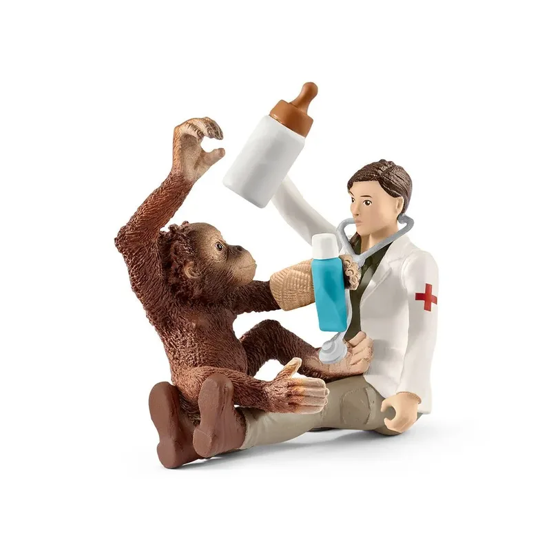 schleich® 42353 WILD LIFE Tierärztin im Einsatz by Schleich – product photo