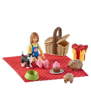 schleich® 42426 FARM WORLD Geburtstagspicknick från Schleich – produktbild 2 av 2