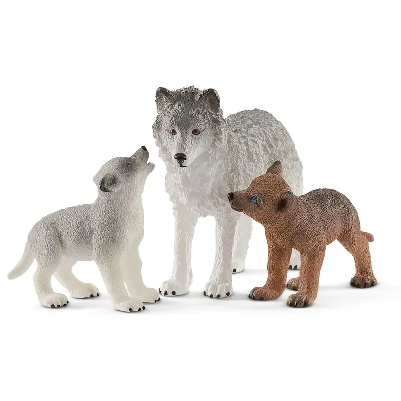 schleich® 42472 WILD LIFE Wolfsmutter mit Welpen by Schleich – product photo