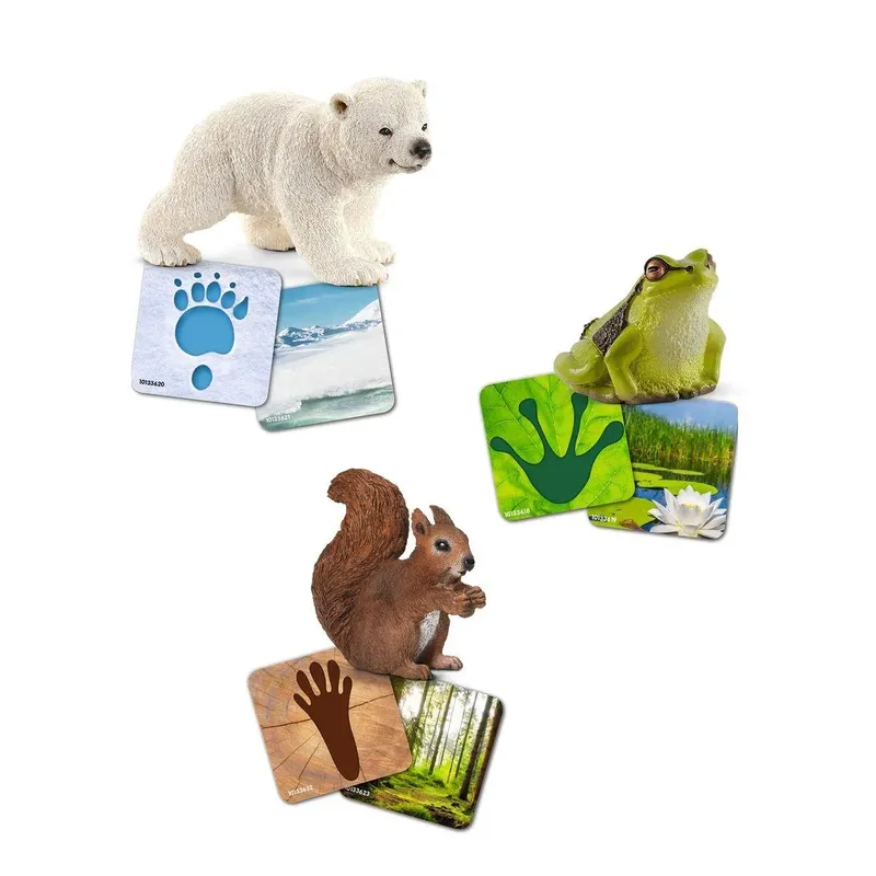 schleich® 42474 WILD LIFE Lernkarten WILD LIFE by Schleich – product photo