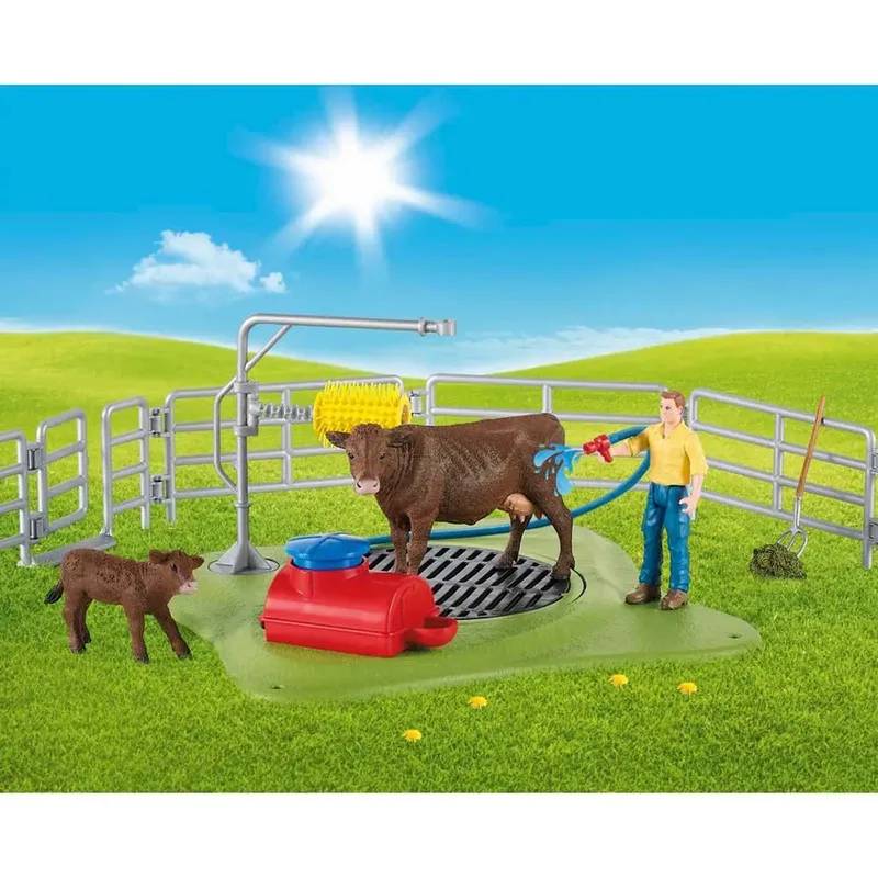 Schleich 42529 Happy Cow Wash de Schleich – photo du produit 6 sur 6