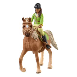 schleich® 42542 HORSE CLUB Sarah & Mystery fra Schleich – produktbillede 2 af 2