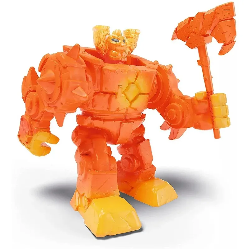 schleich® 42545 ELDRADOR® CREATURES Mini Creatures - Lava-Roboter von Schleich in Orange – Produktfoto