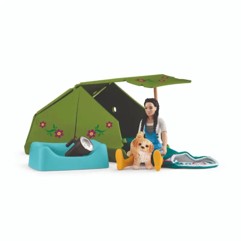 schleich® 42745 HORSE CLUB Camping Abenteuer mit Kim by Schleich – product photo