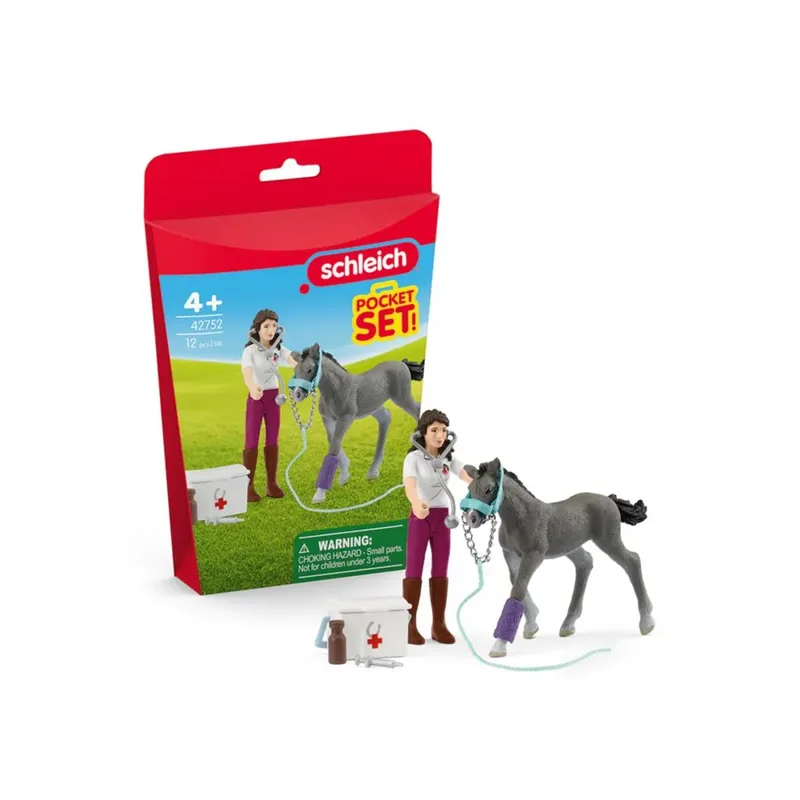 schleich® 42752 Ms Kramer mit Fohlen by Schleich – product photo