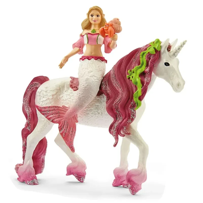 schleich® 70593 BAYALA® Meerjungfrau-Feya auf Unterwassereinhorn by Schleich – product photo