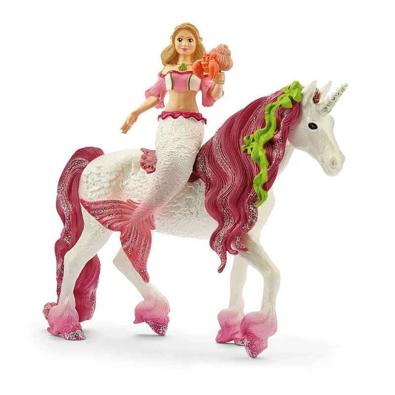 schleich® 70593 BAYALA® Meerjungfrau-Feya auf Unterwassereinhorn by Schleich – product photo