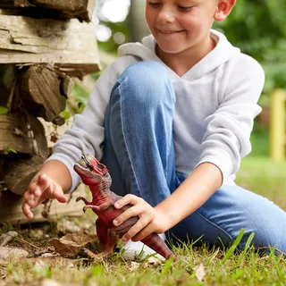 schleich® 72068 DINOSAURS Tyrannosaurus Rex de Schleich en Rouge – photo du produit 3 sur 3