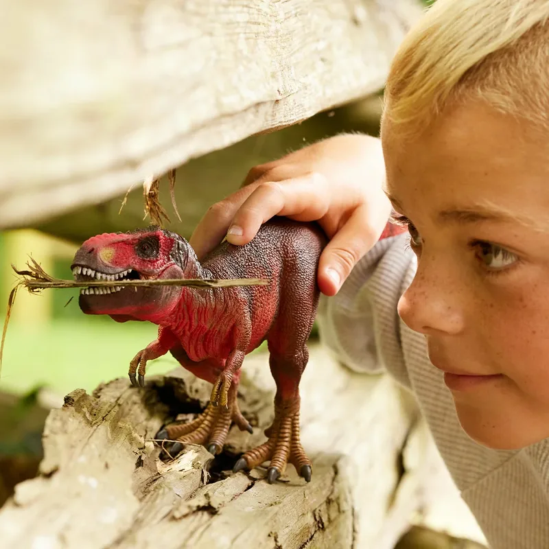 schleich® 72068 DINOSAURS Tyrannosaurus Rex de Schleich en Rouge – photo du produit 2 sur 3