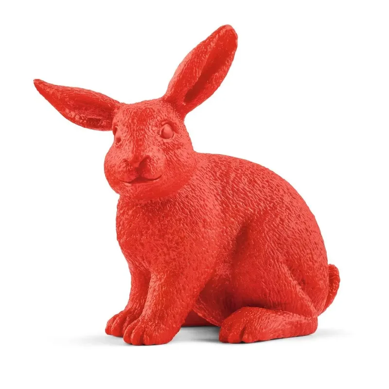 schleich® 72139 Red RABBIT van Schleich in Rood – productfoto