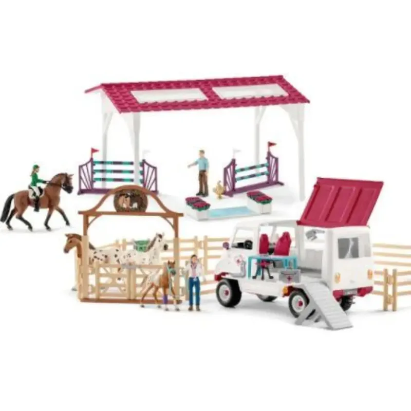 schleich® 72140 HORSE CLUB Fitness-Check vor dem großen Turnier by Schleich – product photo