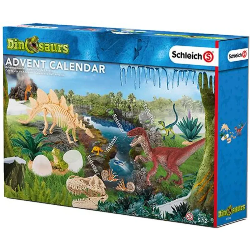 schleich® 97152 DINOSAURS Adventskalender Dinosaurier by Schleich – product photo