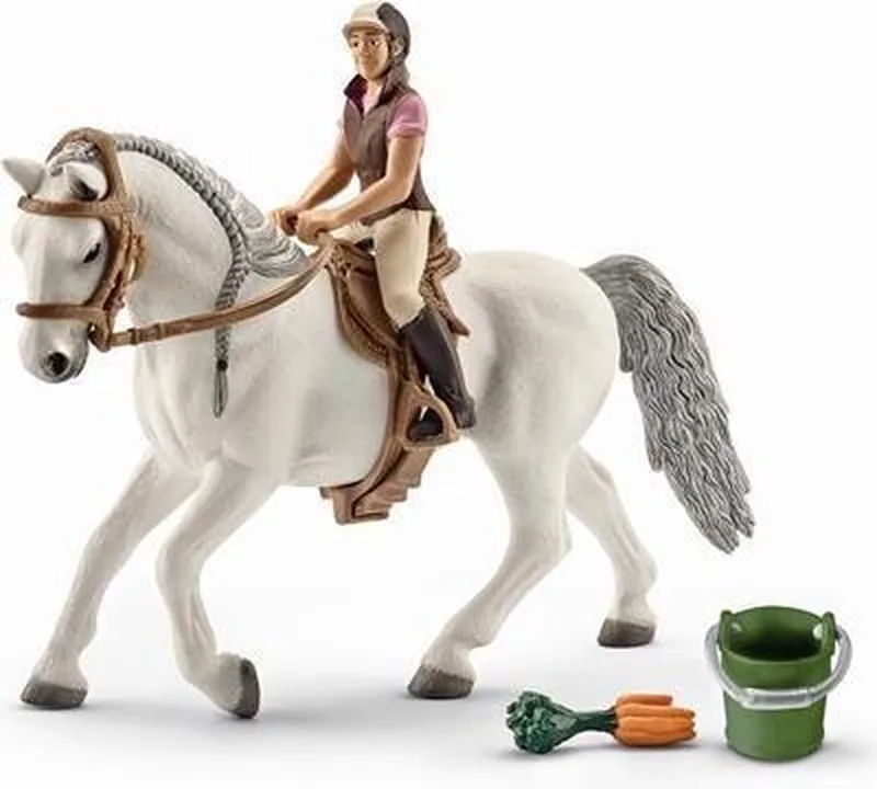 Set of Farm Animals Schleich Horse Club de Schleich en Wit – photo du produit