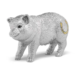 Silbernes Glücksschwein de Schleich – photo du produit 1 sur 5