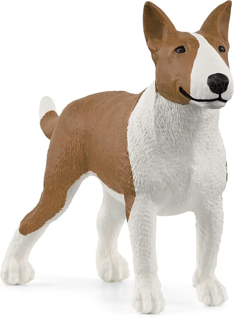 SLH13966 Schleich Farm World - Bullterriër Hondenfiguur, speelgoed voor kinderen vanaf 3 jaar från Schleich i Bruin – produktbild
