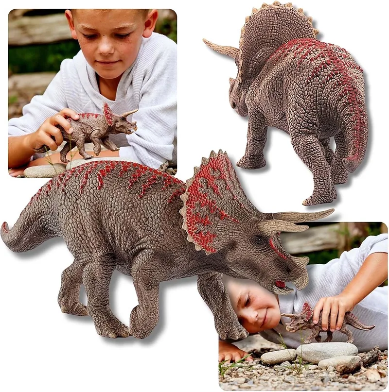 SLH15000 Schleich Dinosaurus - Triceratops, figuur voor kinderen 4+ by Schleich in Grijs – product photo