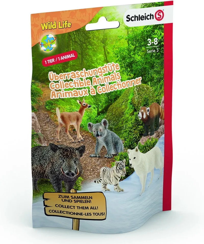 Small Blind Bag Wild Life van Schleich in Multi – productfoto