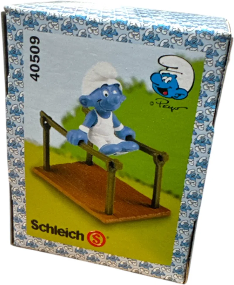 Smurf op rekstok - De smurfen - Schleich - 7 cm von Schleich – Produktfoto
