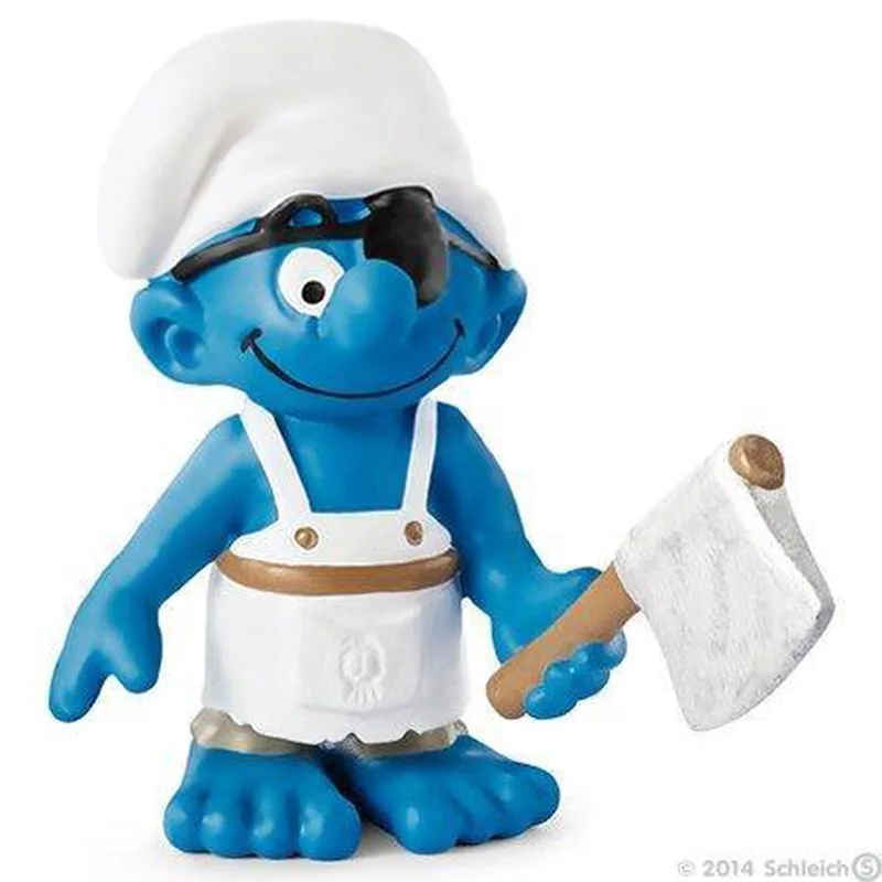 Smurf Scheepskok van Schleich in Blauw – productfoto