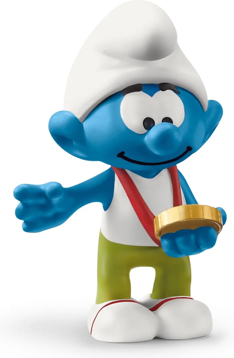 Smurfen - Smurf Met Medaille 20822 von Schleich in Multi colour – Produktfoto