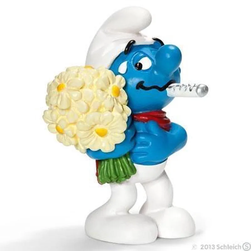 Smurfen - Wordt Snel Beter smurf van Schleich in Blauw – productfoto