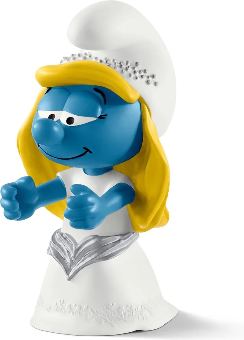 Smurfin Bruid 20799 by Schleich in Wit – product photo
