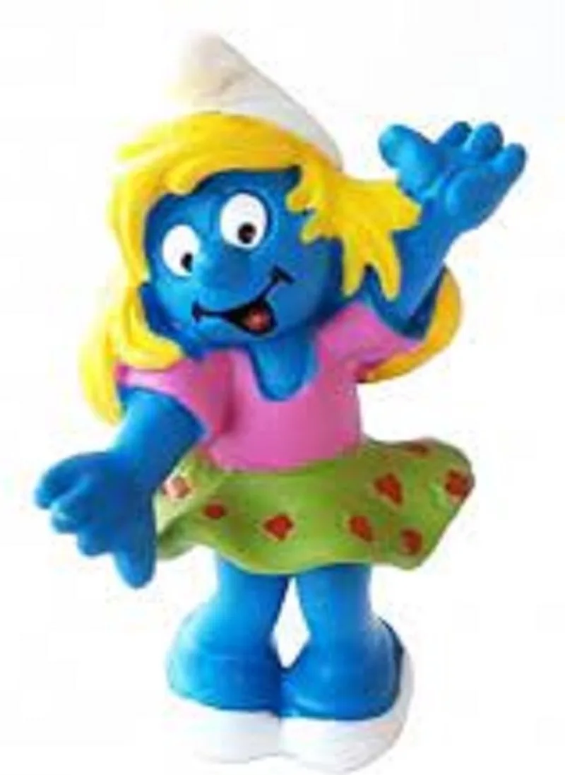 Smurfin dansend - disco - Schleich smurf figuurtje - De Smurfen - 5,5 cm de Schleich en Groen – photo du produit