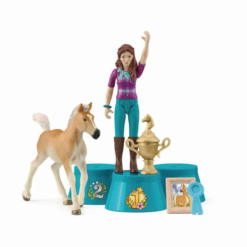 Speelset - Award Ceremony After The Tournament de Schleich en Meerkleurig – photo du produit