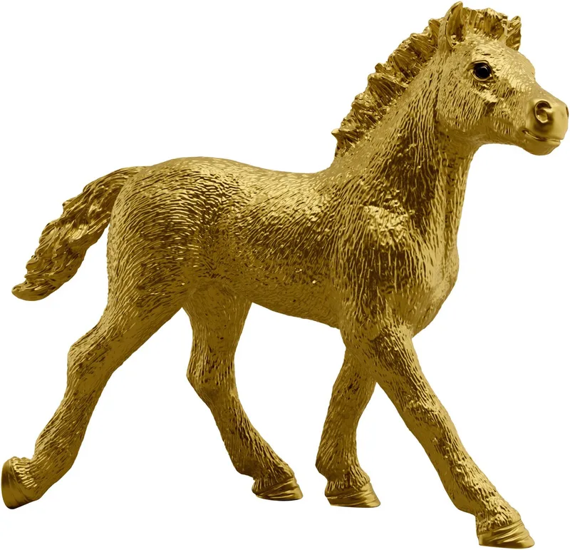 Spielfigur HORSE CLUB, Sammelfohlen Diamond (81462), inklusive Sammelposter by Schleich in Goldfarben – product photo