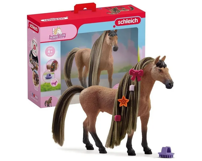 Spielfigur Schleich 42621 - Horse Club - Beauty Horse Achal Tekkiner Hengst by Schleich in Bunt – product photo