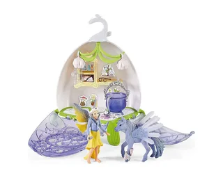 Spielwelt Schleich 42523 - Bayala - Magische Tierarzt-Blüte, Spielset von Schleich in Mehrfarbig – Produktfoto 2 von 2