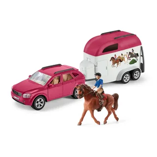 Voiture avec remorque pour chevaux de Schleich – photo du produit 1 sur 3